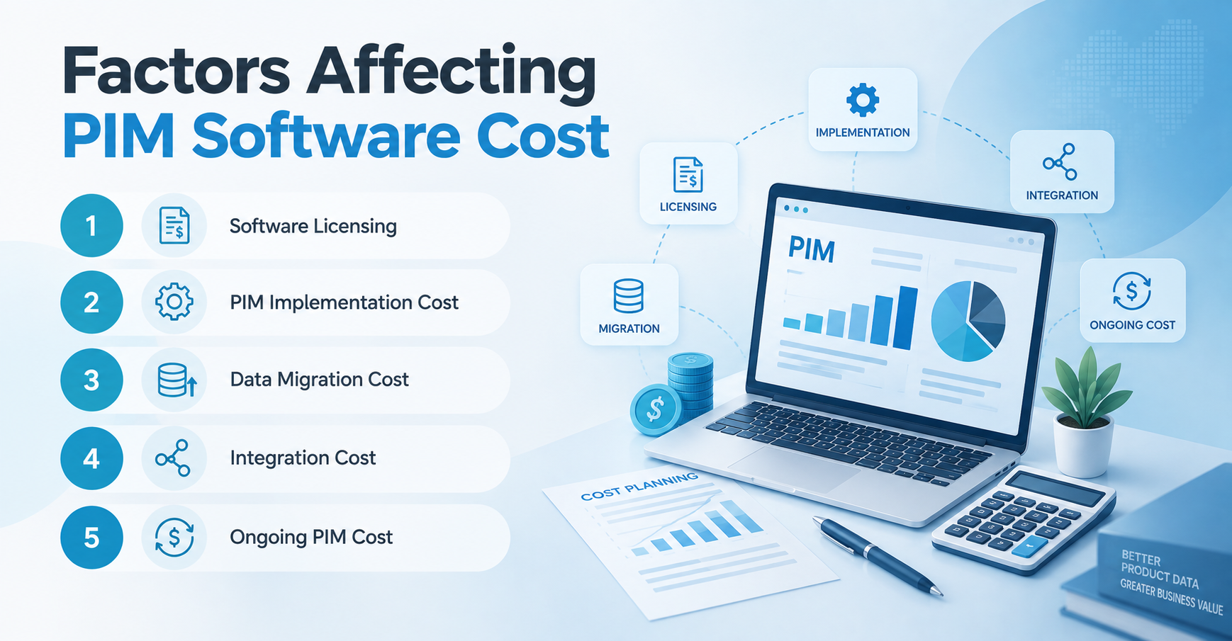 Factors Affecting PIM Software Cost