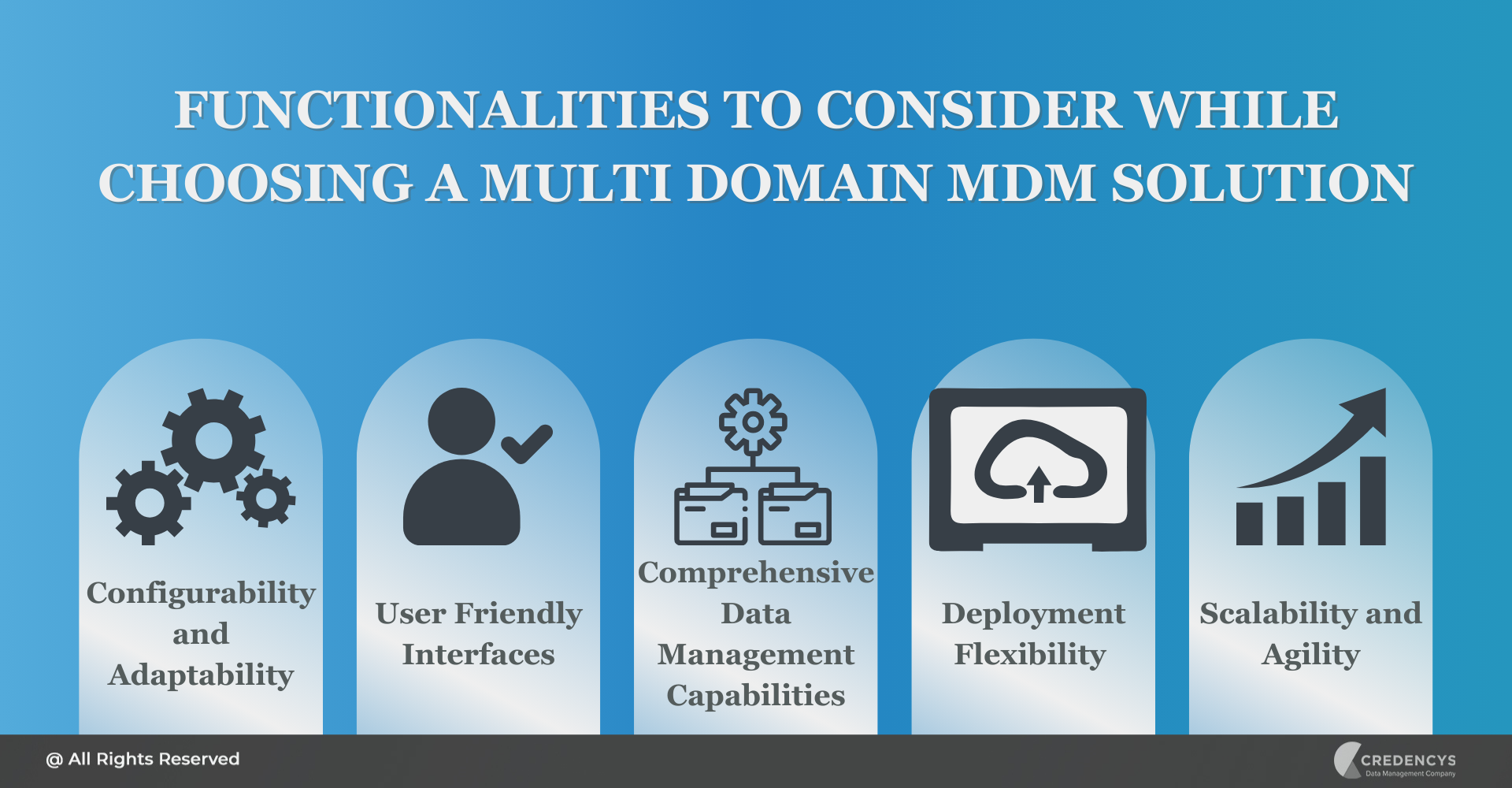 Functionalities to Consider While Choosing a Multi Domain MDM Solution
