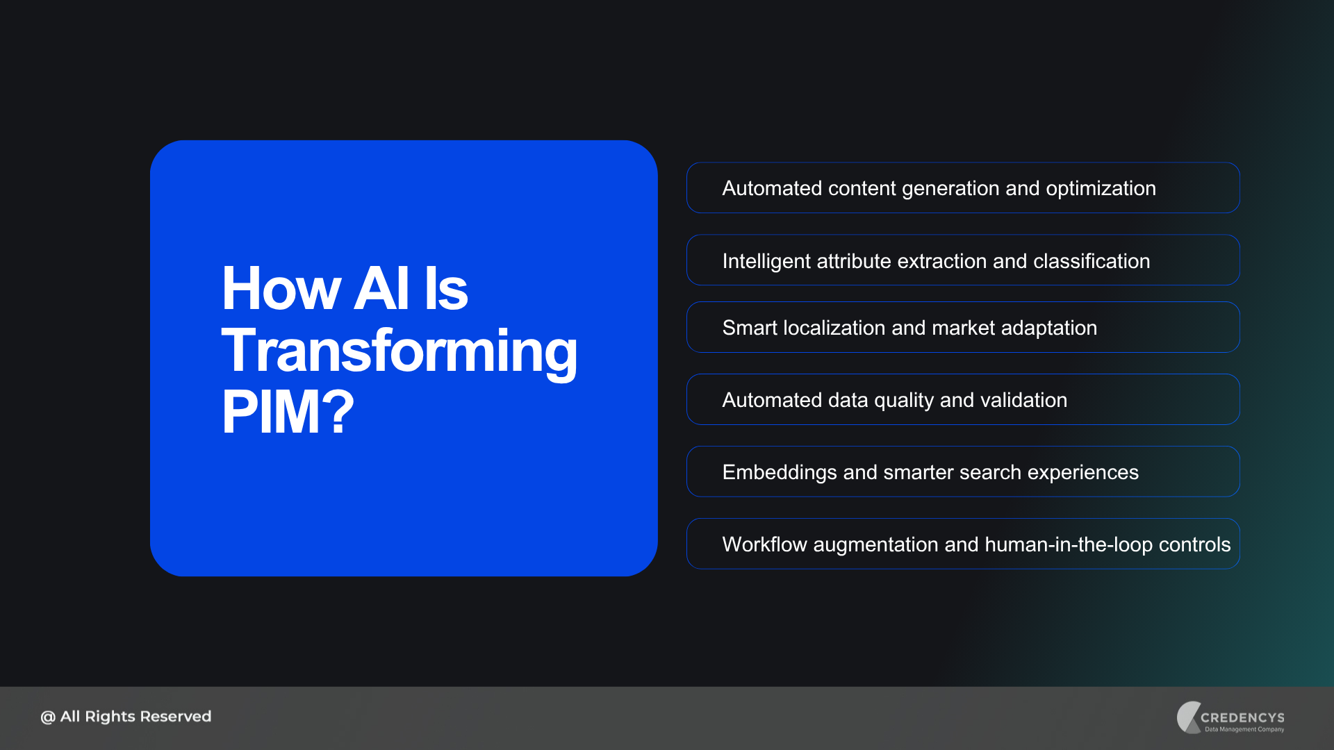 AI PIM for Retail