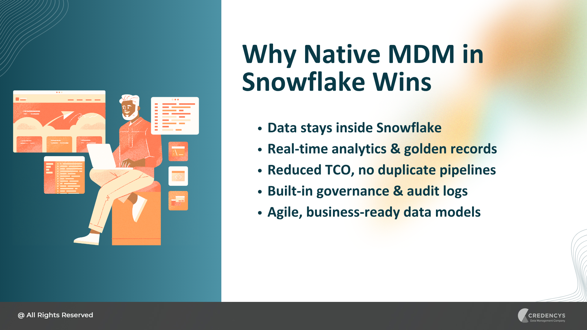 Why Native MDM in Snowflake Wins