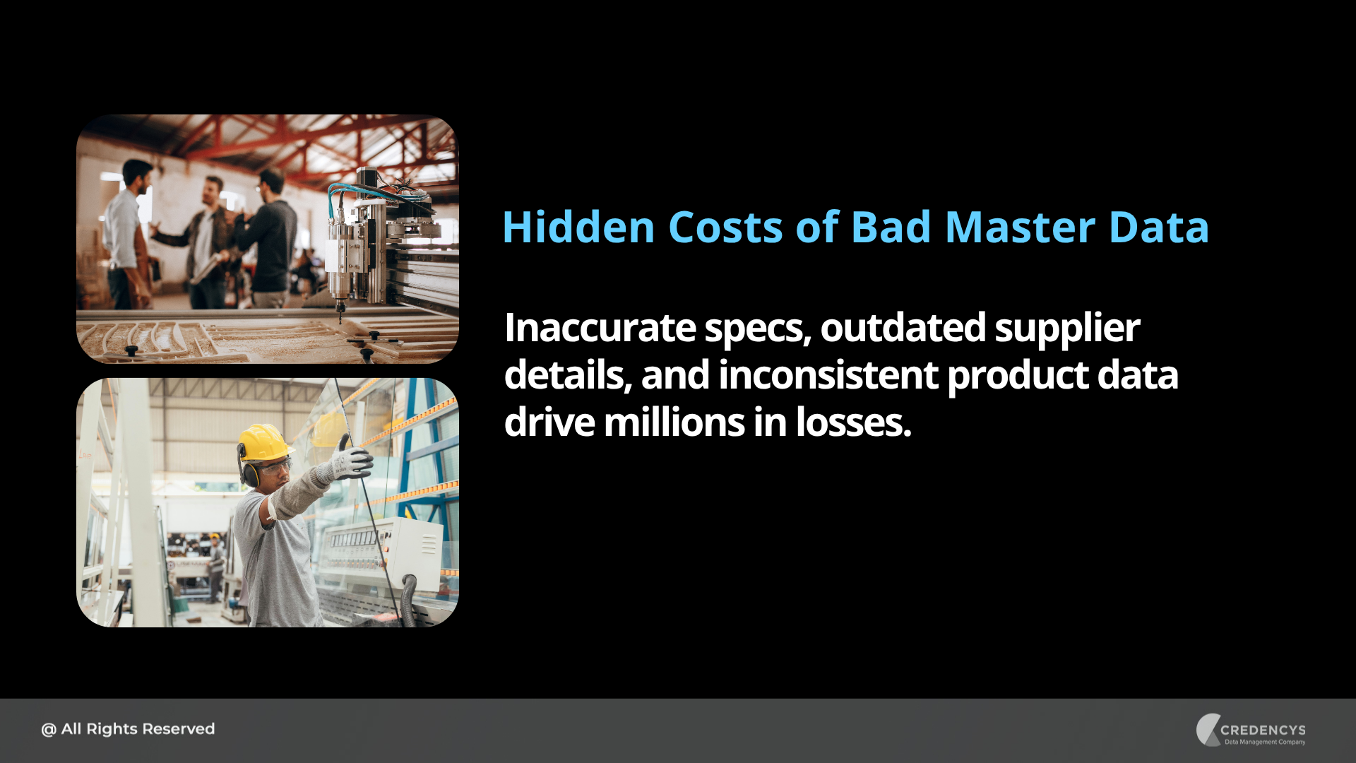 Hidden Cost of Bad Master Data
