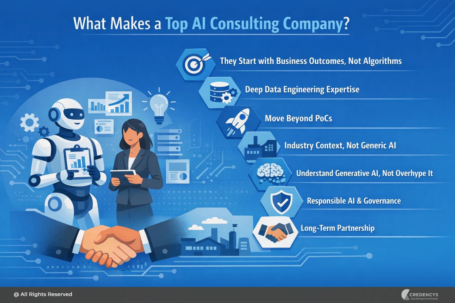 What makes a top AI consulting company
