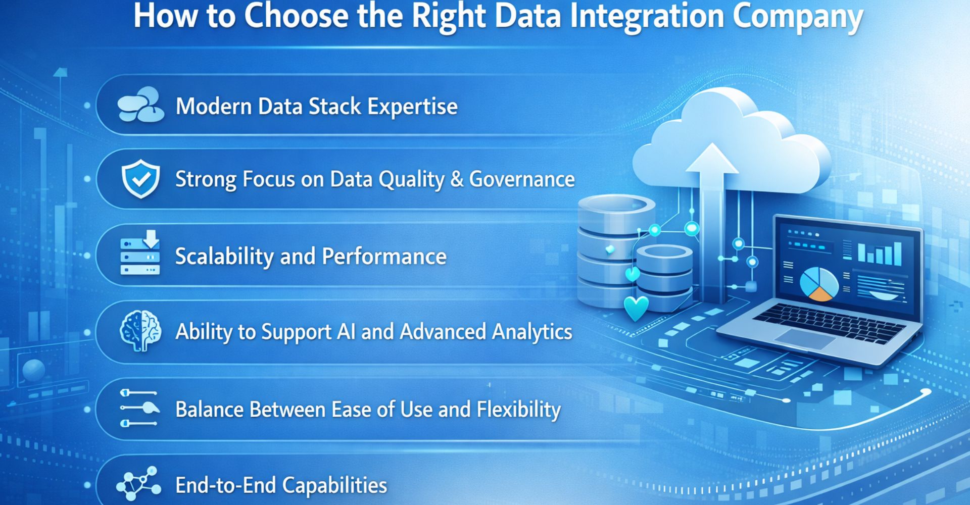 How to Choose the Right Data Integration Company