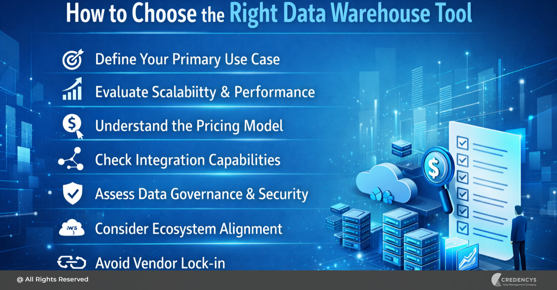 How to Choose the Right Data Warehouse Tool