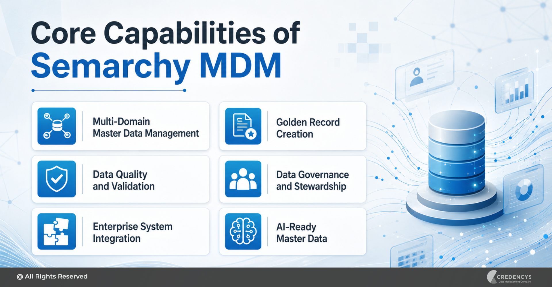 Core Capabilities of Semarchy MDM